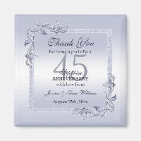 Sapphire Gem & Glitter 45th Wedding Anniversary