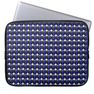 Sapphire Gemstone Blue Laptop Sleeve