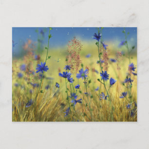 Sapphire & Gold Postcard