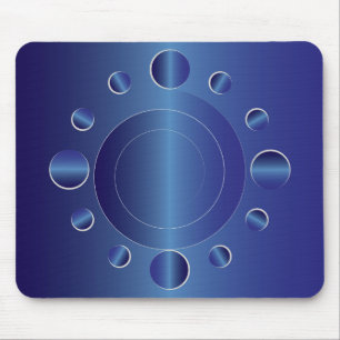 Sapphire hours mouse pad