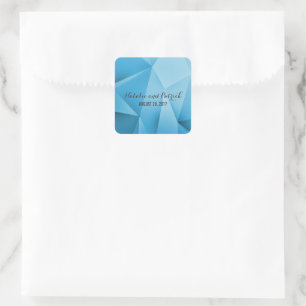 Sapphire Jewel Tones Wedding Stickers