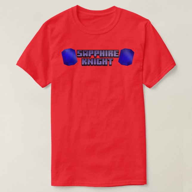 Sapphire Knight Merch T-Shirt (Design Front)