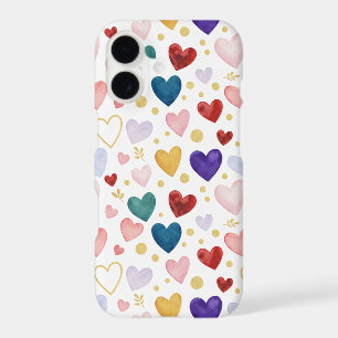 Sapphire & Midnight Jewel-Tone Heart Collage