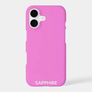 Sapphire pink colour name