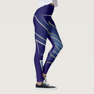 Sapphire Rays Leggings