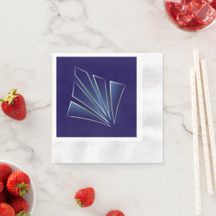 Sapphire Rays Napkin