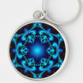 Sapphire Sun Key Ring