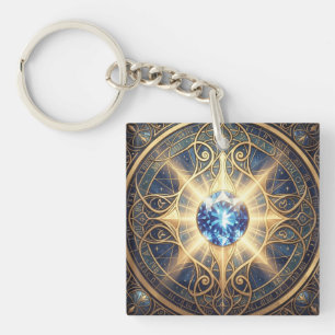Sapphire – The Stone of Truth and Wisdom´2 Key Ring