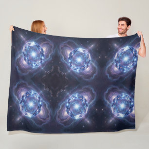 Sapphire – The Stone of Truth and Wisdom´3 Fleece Blanket