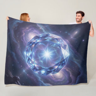 Sapphire – The Stone of Truth and Wisdom´3 Fleece Blanket