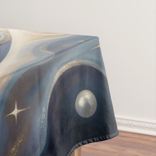 Sapphire – The Stone of Truth and Wisdom´3 Tablecloth (In Situ)