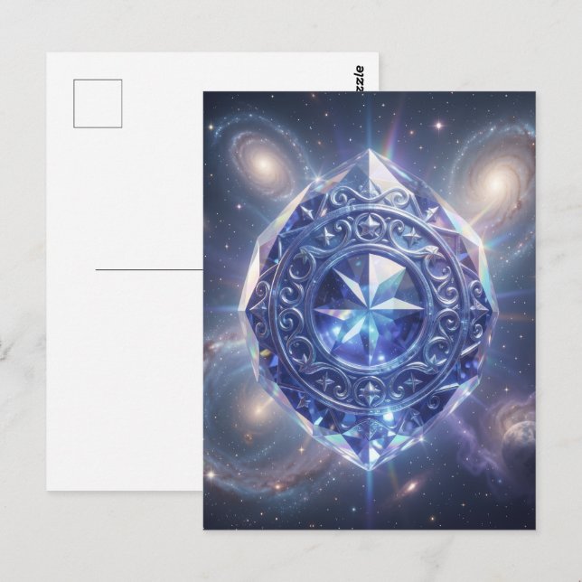 Sapphire – The Stone of Truth and Wisdom´4 Postcard (Front/Back)
