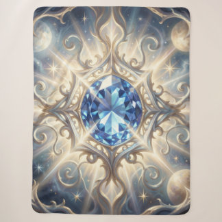 Sapphire – The Stone of Truth and Wisdom´4 Sherpa Blanket