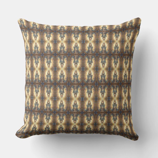 Sapphire – The Stone of Truth and Wisdom´5 Cushion (Front)