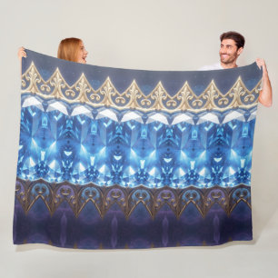 Sapphire – The Stone of Truth and Wisdom´5 Fleece Blanket