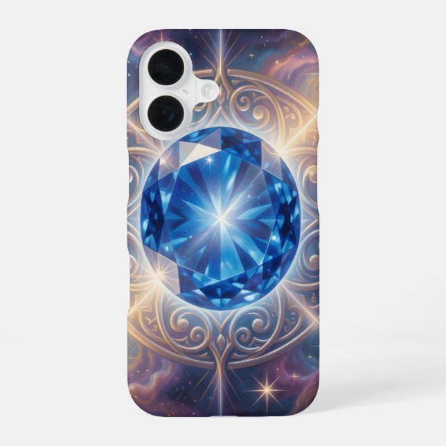 Sapphire – The Stone of Truth and Wisdom´6 iPhone 16 Case (Back)