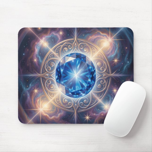 Sapphire – The Stone of Truth and Wisdom´6 Mouse Pad (With Mouse)