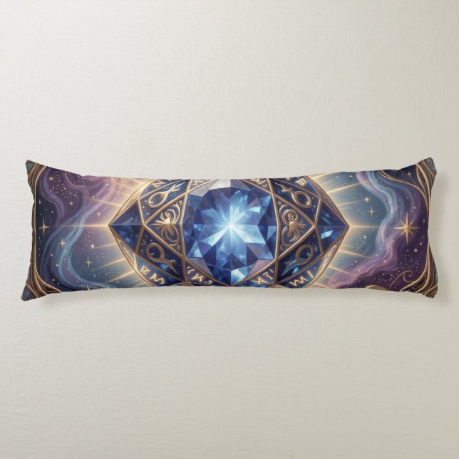Sapphire – The Stone of Truth and Wisdom´7 Body Cushion (Front)