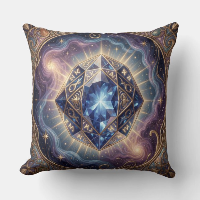 Sapphire – The Stone of Truth and Wisdom´7 Cushion (Front)