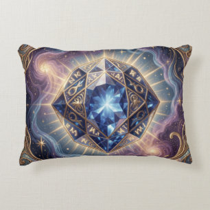 Sapphire – The Stone of Truth and Wisdom´7 Decorative Cushion
