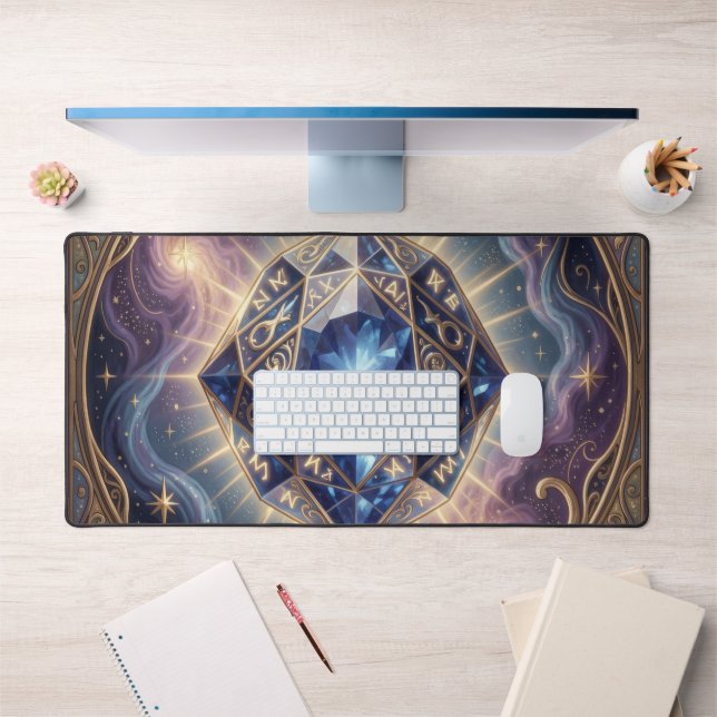 Sapphire – The Stone of Truth and Wisdom´7 Desk Mat (Office 1)