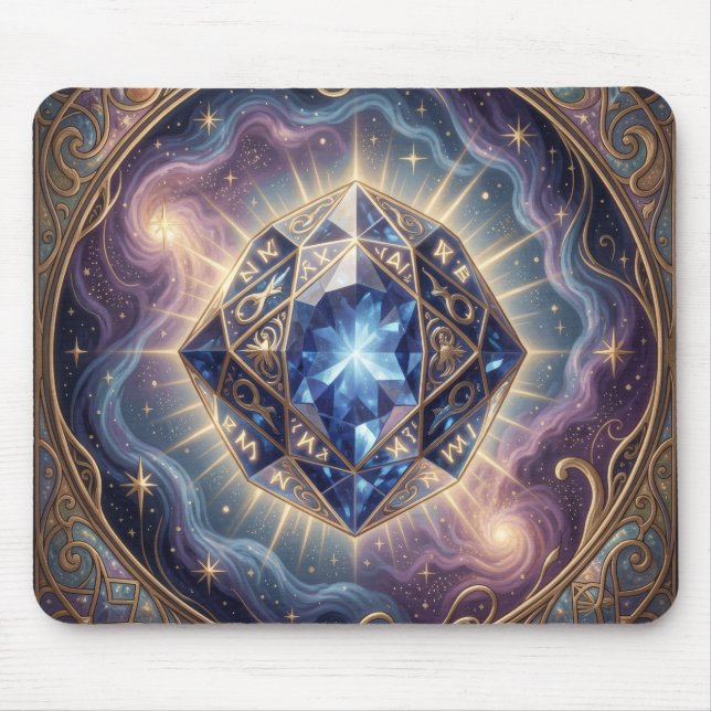 Sapphire – The Stone of Truth and Wisdom´7 Mouse Pad (Front)