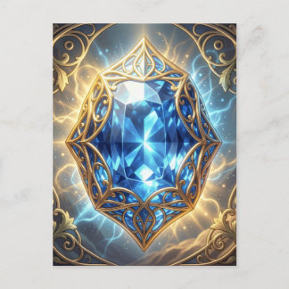 Sapphire – The Stone of Truth and Wisdom´9 Holiday Postcard