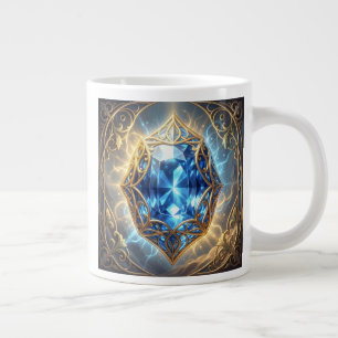 Sapphire – The Stone of Truth and Wisdom´9 Large Coffee Mug