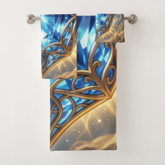 Sapphire - The Stone of Truth and Wisdom Bath Towel Set