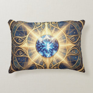 Sapphire – The Stone of Truth and Wisdom² Decorative Cushion