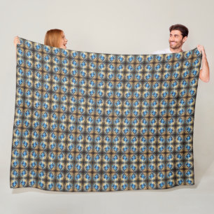 Sapphire – The Stone of Truth and Wisdom Fleece Blanket