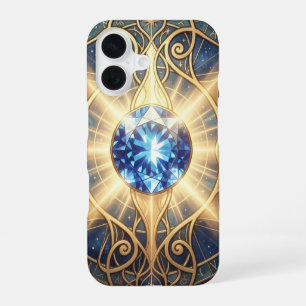 Sapphire - The Stone of Truth and Wisdom iPhone 16 Case