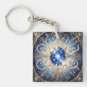 Sapphire – The Stone of Truth and Wisdom Key Ring