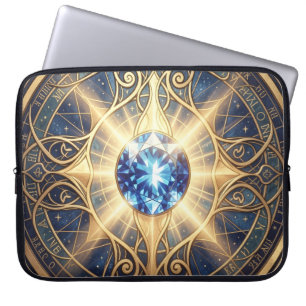 Sapphire - The Stone of Truth and Wisdom Laptop Sleeve