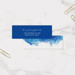 Sapphire Tide Wedding Registry Insert Card