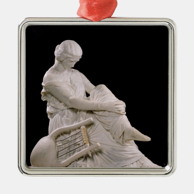 Sappho, 1852 metal ornament (Front)