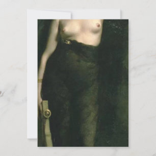 Sappho By Charles Auguste Mengin Invitation