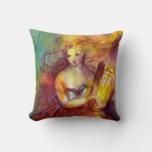 SAPPHO ,DANCE, MUSIC AND POETRY CUSHION