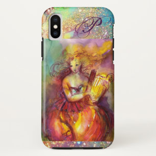 SAPPHO ,DANCE, MUSIC AND POETRY MONOGRAM iPhone X CASE