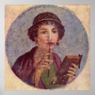 Sappho of Pompeii Poster