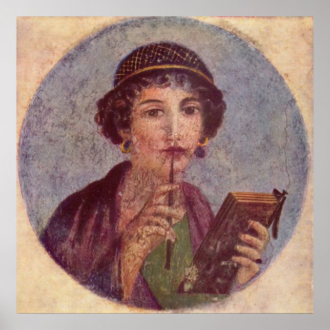 Sappho of Pompeii Poster (Front)