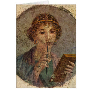 Sappho (Pompeii fresco)