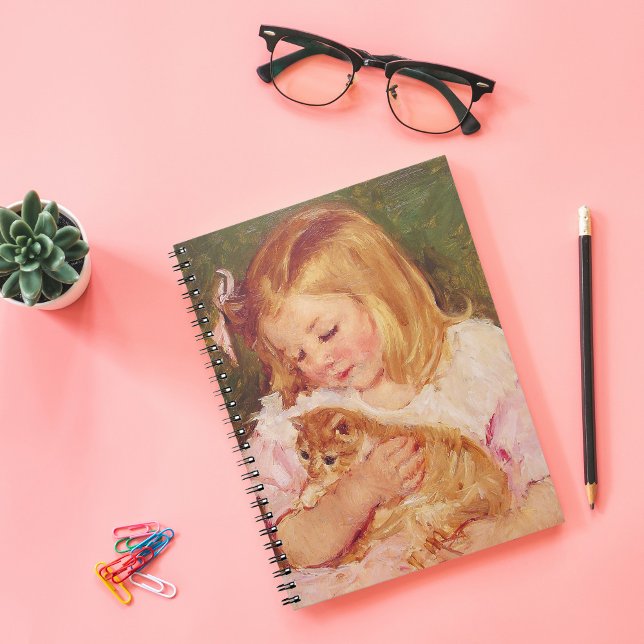 Sara Holding a Cat | Mary Cassatt Notebook (Creator Uploaded)