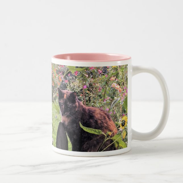 Sara on the Fence Two-Tone Coffee Mug (Right)