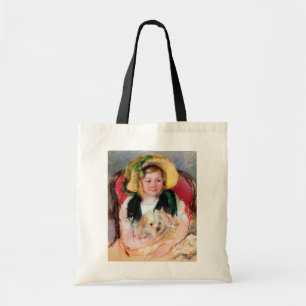 Sara with Her Dog, Cassatt Tote Bag