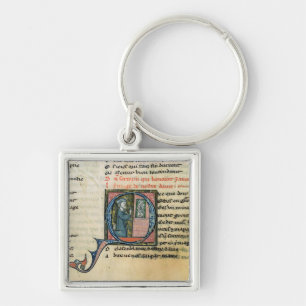 Saracen converted by an image of the Virgin Key Ring