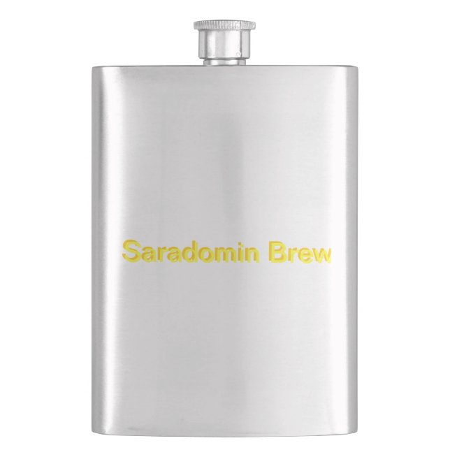 Saradomin Brew Hip Flask (Front)