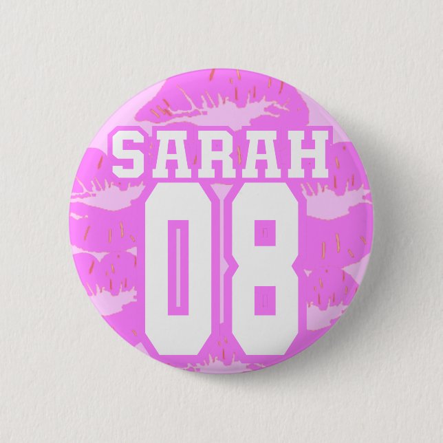 Sarah 08 - Read My Lips 6 Cm Round Badge (Front)
