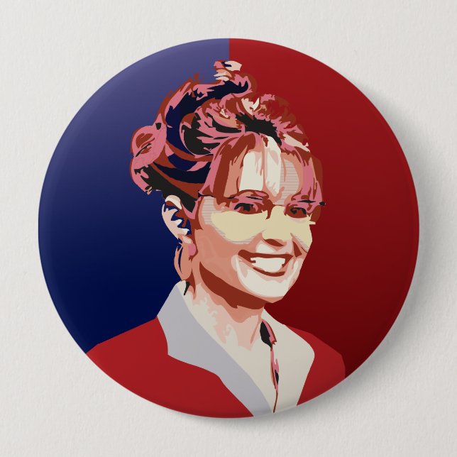 Sarah 10 Cm Round Badge (Front)