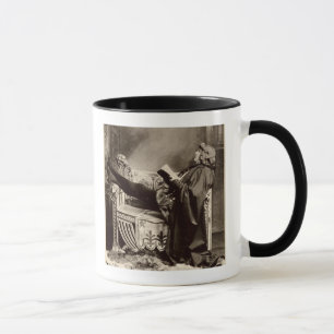 Sarah Bernhardt (1844-1923) as Hamlet in the 1899 Mug